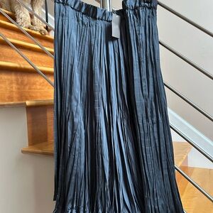 J. Jill Charcoal A-Line Skirt